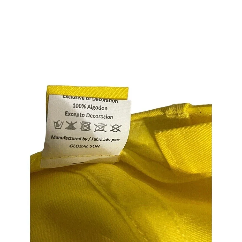 Minions Goggles Adjustable Youth Baseball Cap Yellow